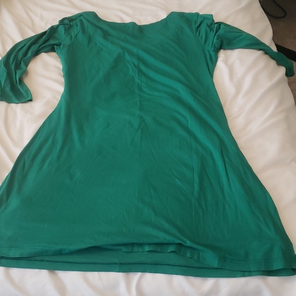 Green - Velvet Brand - dress size large L - Picture 3 of 3